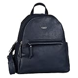 Leder: Kunstleder Gabor, MINA, Damen, Rucksack, M, Blau