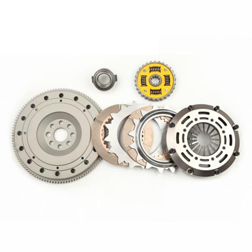 Racing/Street Clutch Single/Twin/Triple Disc Kit Medium Weight Fit For BMW 323 325 328 525 528 M3 Z3 E34 M50 M52 E36(Sprung Twin Disc)