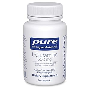 Pure Encapsulations L-Glutamine 500 mg | Supplement for Immune and Digestive Support, Gut Health and Lining Repair…