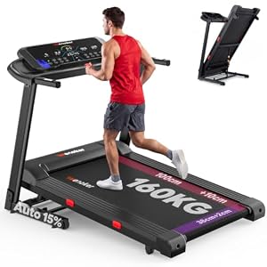 Laufband klappbar für Zuhause mit 15% automatischer Steigung