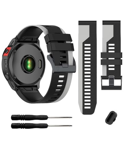 YHSITFNG Fenix 5X 6X 7X �r���v�o���h 26mm Quickfit �r���v�X�g���b�v Garmin Fenix 8 51mm Fenix 6X Pro Fenix 3 Fenix 3 HR Tactix Descent MK1 / D
