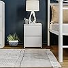 Vida Designs Denver - Comodino con 2 cassetti, colore: Bianco #2