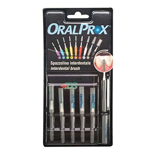 Ids Oralprox Scovolini interdentali misura 7 colore Grigio, 6 scovolini