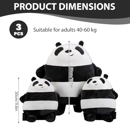 Protège-fesses snowboard panda pour sorties ski et roller - 5