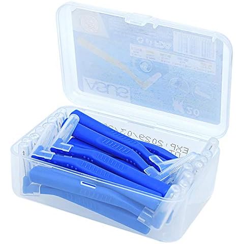 Allouli L-Shaped Interdental Brushes 20pcs Disposable Toothbrush Orthodontic Care Kit Teeth Braces Cleaning Cover