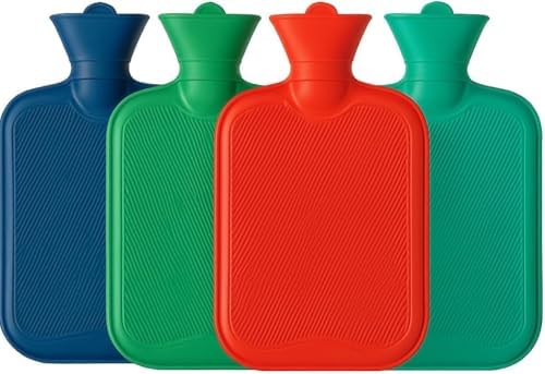 Bolsa Térmica de Borracha Grande 2 Litros Compressa Quente e Fria...