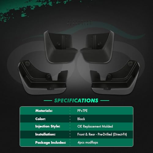 Image of SCITOO Mud Flaps Fit for Subaru Forester 2008-2013
