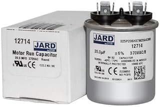 Mars 12714 Motor Run Capacitor 20 MFD 370V Round