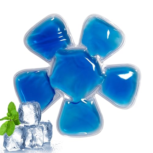 Bolsa de hielo para cabeza, gel refrescante para cascos, forro reutilizable para recuperación deportiva, excursiones, viajes, hombres, mujeres, lesiones