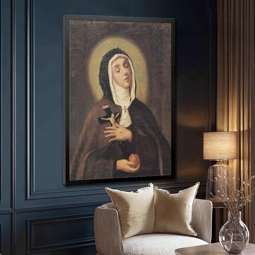 Impression sur toile portrait Veronica Giuliani pour salon moderne - 3