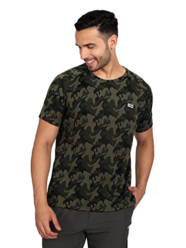 Image of PERF Regular Fit Half Sleeve T-Shirt for Men (PMATES22052)