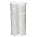 Culligan CW-F Sediment Replacement Cartridge Polypropylene Cord-Wound, 10 Micron, 12,000 Gallon Capacity, 2-Pack