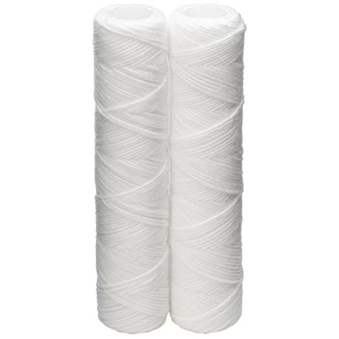 Culligan CW-F Sediment Replacement Cartridge Polypropylene Cord-Wound, 10 Micron, 12,000 Gallon Capacity, 2-Pack Cover