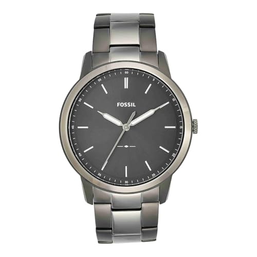 Image of Fossil Men's Minimalist Quartz Stainless Steel Three-Hand Watch for Men