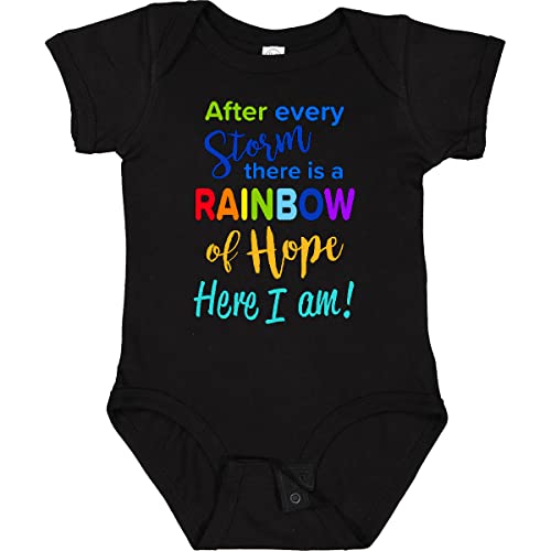 Image of inktastic After Every Storm, There Is a Rainbow Of Hope- Here I Baby Bodysuit