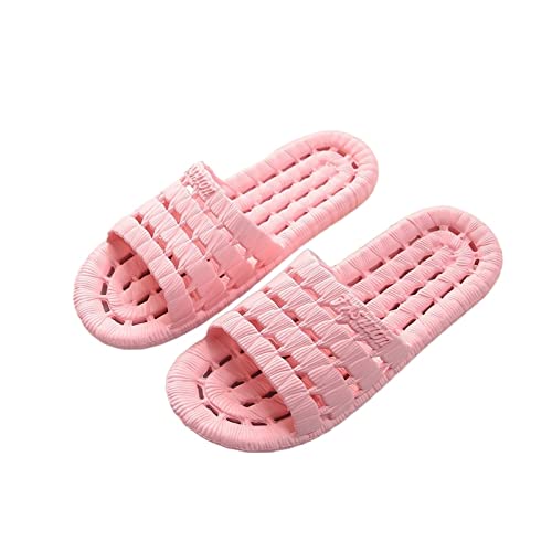 Pantoufles de salle de bain femme - Sandales plates d'intérieur non glissées 9.5 UK