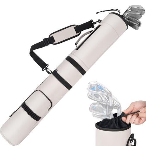 AKOZLIN Lightweight Golf Sunday Bag Golf Travel Carry Bag 3-6