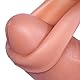 20 cm realistischer Silikondildo, ungeschnittener Vorhautdildo mit Hoden und Adern,mit Saugnapf, freihändiges Spielen, süßer Dildo für Anfänger, Prostata-G-Punkt-Stimulator,vaginaler kleiner Analdildo
