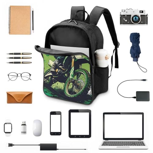 Mochila escolar de dibujos animados en 3D con relieve resistente 4