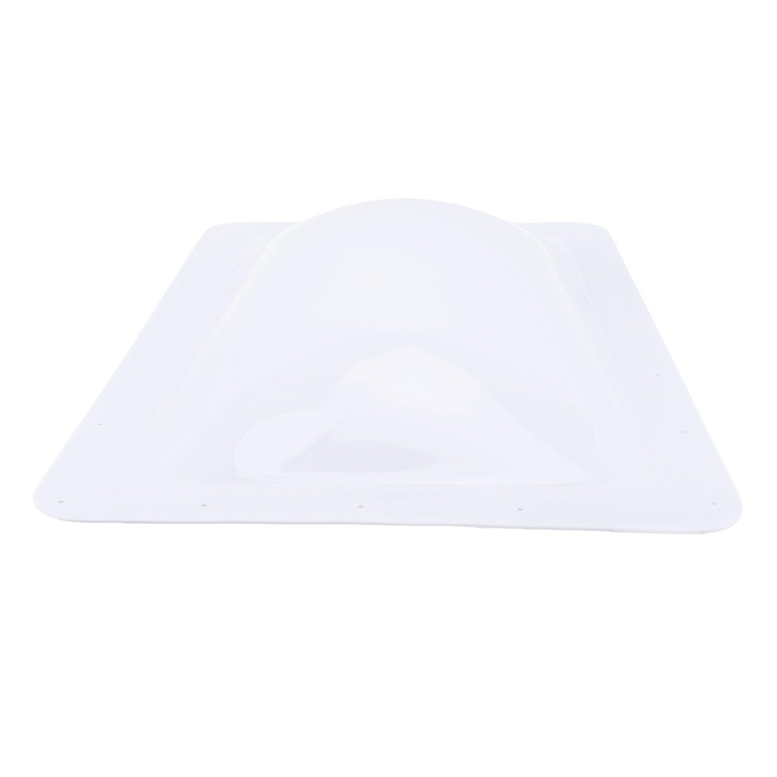 Cúpula Exterior para Claraboya de Autocaravana, Cubierta de Repuesto de Policarbonato Impermeable y Sellante de 18x26 Pulgadas con Alta Resistencia a Prueba de Luz Solar, para