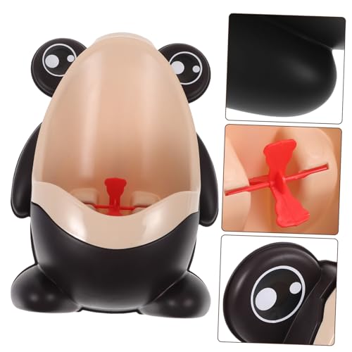 Orinal de pared para niño en color café de material PP resistente 6
