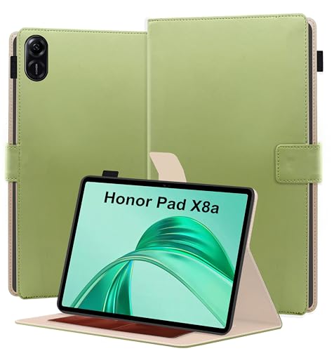 Image of TGK Flip Case Cover for Honor Pad X8a 11 inch Tablet with Stylus Holder (Mint Green)