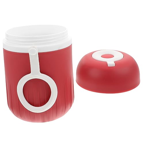 Ciieeo Cereal Cups Portable Milk Cup School Soup Cup Microwave Storage Cup Milk Containers Lids