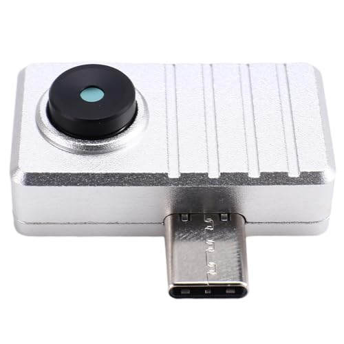 Jeenuuder Cámara infrarroja USB termográfica 90° tipo C soporta tomar fotos y grabar videos 80 x 62 píxeles 25Hz