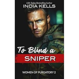To Blind a Sniper Audiolibro Por India Kells arte de portada