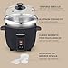 Elite Gourmet ERC003BX Electric Rice Cooker with Automatic Keep Warm Makes Soups, Stews, Grains, Hot Cereals, 6 Cups Cooked (3 Cups Uncooked), Black