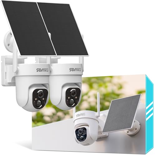 Vicohome 2CQ4 2K AI Solar Security Camera Wireless Outdoor Battery Powered Cam Color Night Vision Two Way Audio Motion Detection Easy to Setup Audible Flashlight Siren 180 Days Exchange Policy