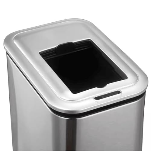 Cubo de basura inteligente con clip eléctrico y apertura sin contacto para espacios estrechos 4