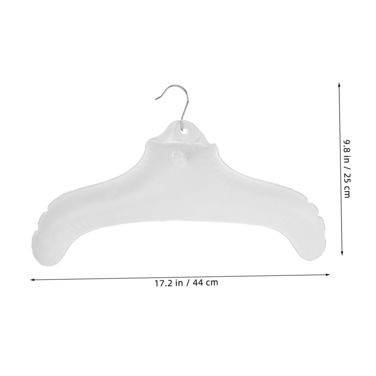 5 Set Grucce Pieghevoli Gonfiabili Da Viaggio in Pvc Per Asciugatura Organizzazione in Valigia Pratiche Leggere Per Abbigliamento Accessori 2 Pezzi * 5