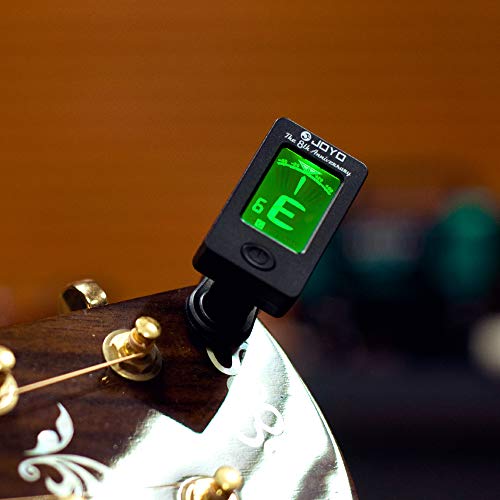 image for JOYO Guitar Tuner Clip on Digital Electronic Tuner for Guitar, Bass, U