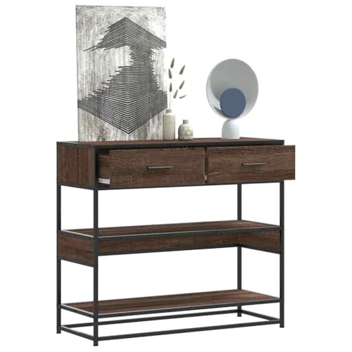 Mesa de pasillo versátil para decorar tu salón o dormitorio con almacenamiento práctico 2