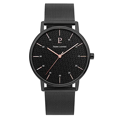 Pierre Lannier Montre Homme Analogique Quartz avec Bracelet en Acier Inoxydable...