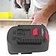 Tragbarer ABS-sicherer Lithium-Batterie-Konverter, Batterie-Adapter-Konverter 18 V für PBA zu GBA für Bosch-Elektrowerkzeug-Zubehör