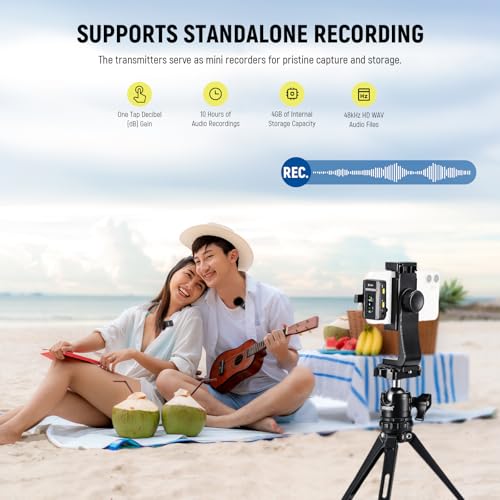 Neewer 21000071 Cm28 Wireless Lavalier Microphone System thumb #1
