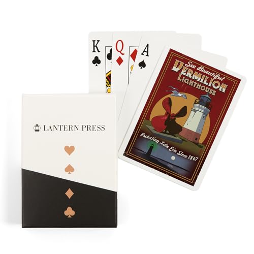 Naipes Póker Ohio Vermilion Vintage 52 cartas