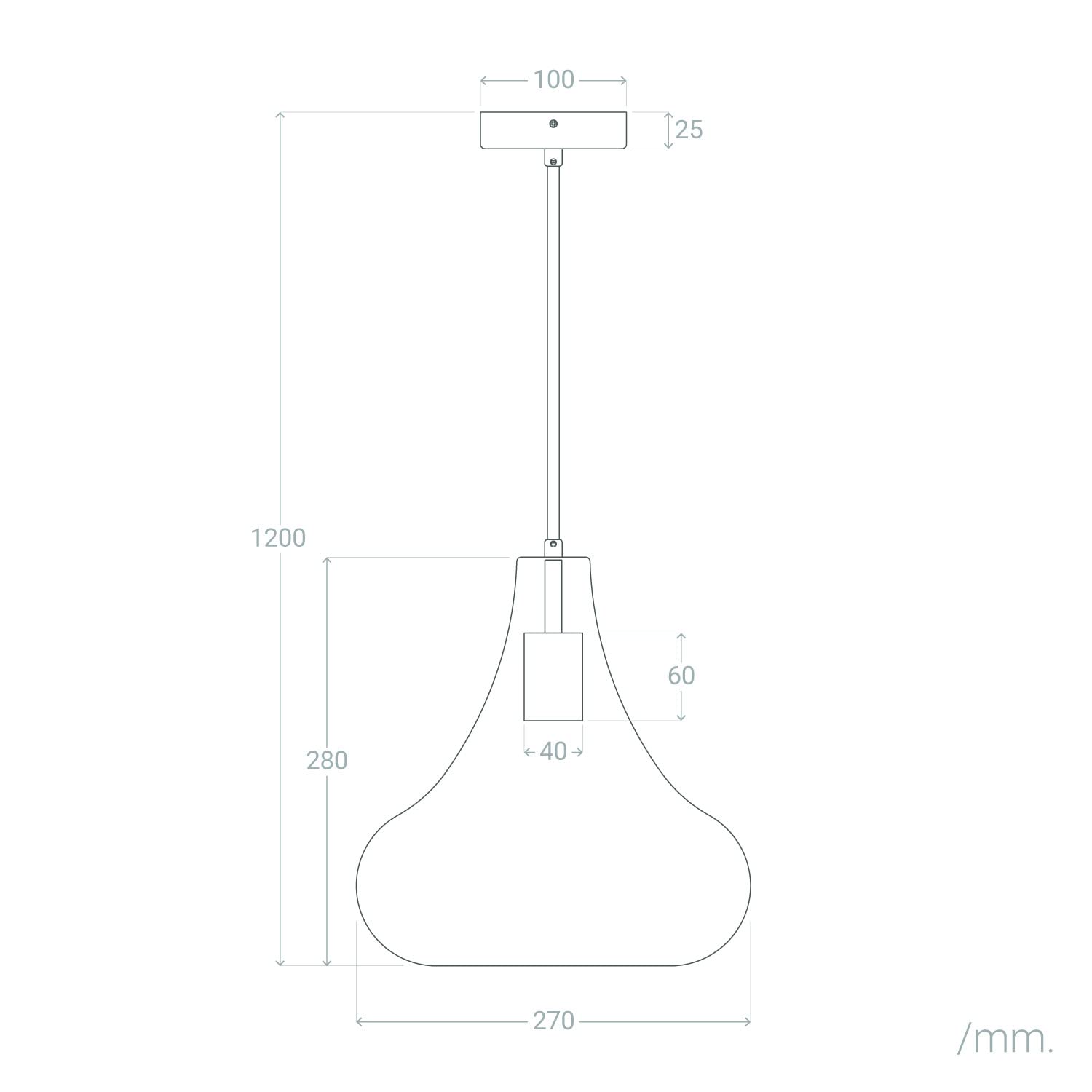 LEDKIA Lámpara Colgante Cristal Tassel Dorado | CasquilloE27