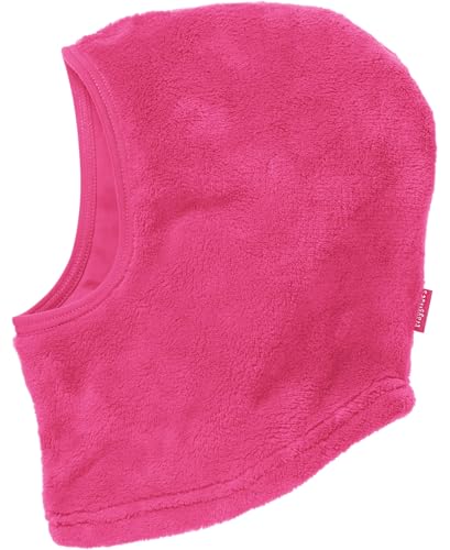 Playshoes Unisex Kinder Fleece-Schlupfmütze Winter-Mütze, pink...