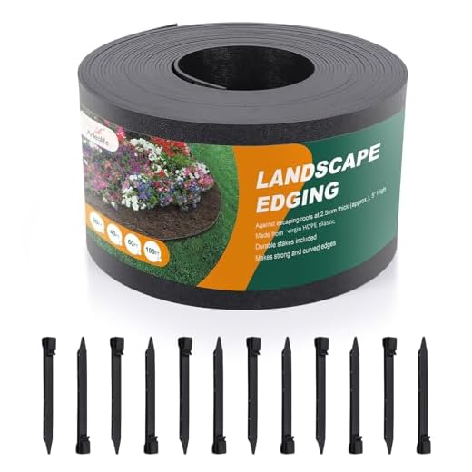 Heavy-Duty Flexible Garden Border Coil