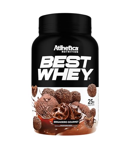 Atlhetica Nutrition Best Whey (900G) - Sabor Brigadeiro Gourmet