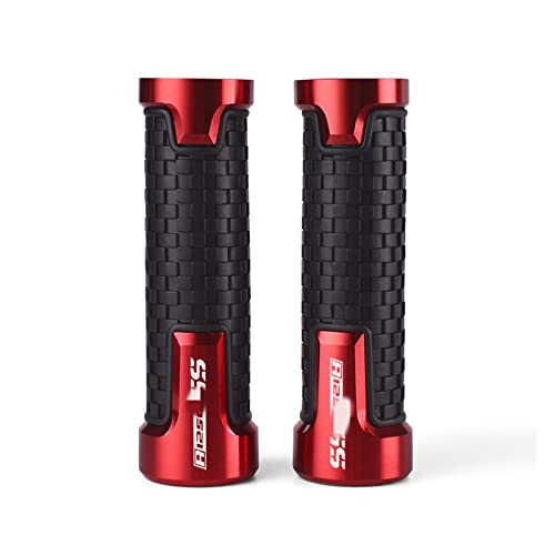 Poignées de guidon moto antidérapantes pour R1250 GS 2018-2021 couleur rouge