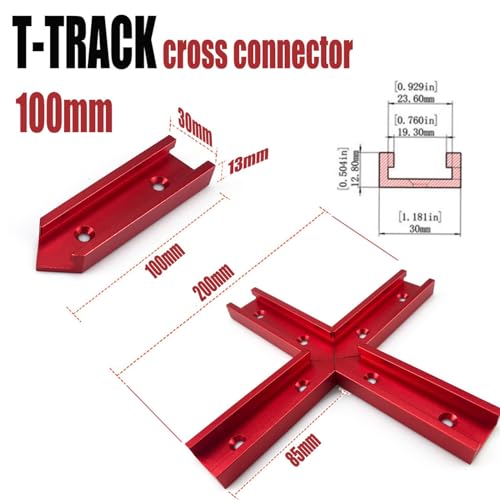 Connecteurs croisés en T aluminium usiné de haute précision pour rails