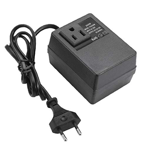 Adaptateur efficace intelligent 200W AC 220V à 110V transformateur abaisseur de tension Convertisseur Adaptateur Voyage des ménages, Régulateur Cover