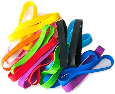 Grifiti Band Joes 9 Inch 20 Pack for Books, Crab Traps, Art, Cooking, Wrapping, Exercise, Bag Wraps, Heat, Cold, UV, Chemical Resistant Silicone Rubber Bands