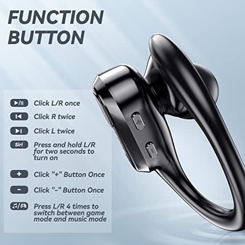 Lenovo Fone de Ouvido Sem Fio Original XT80 Esportes Fones de Ouvido Sem Fio HiFi Bluetooth 5.3 Fone