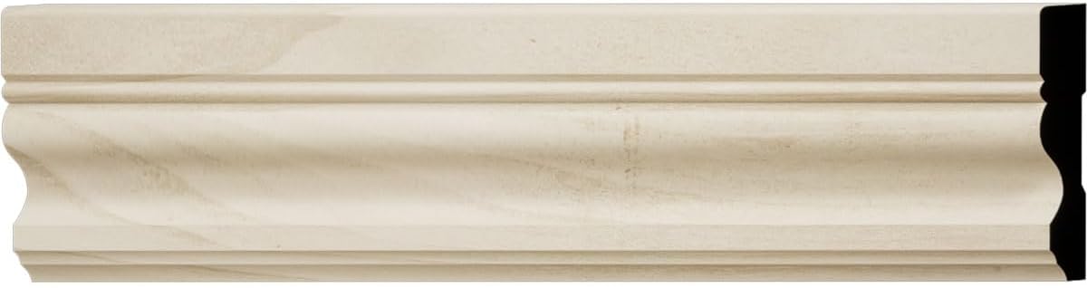Americraft Carolina Casing Moulding, Solid Hardwood, 3/4"D x 3 1/2"W x 96"L, Stain Grade Poplar