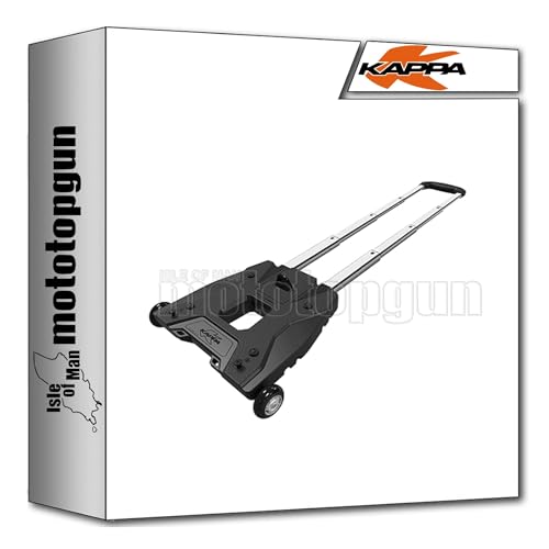 Kappa base trolley universelle pour top cases monokey : finis les maux de dos